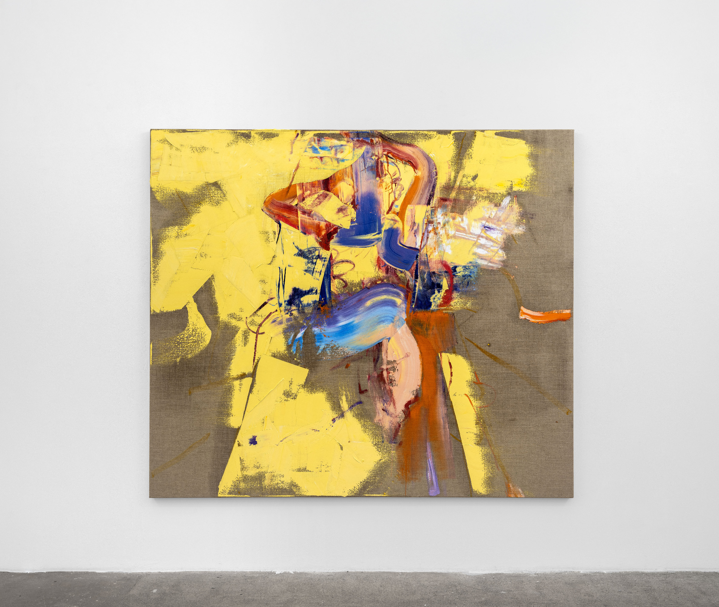 Intense Presence, 230x200 cm, oil on canvas, 2025