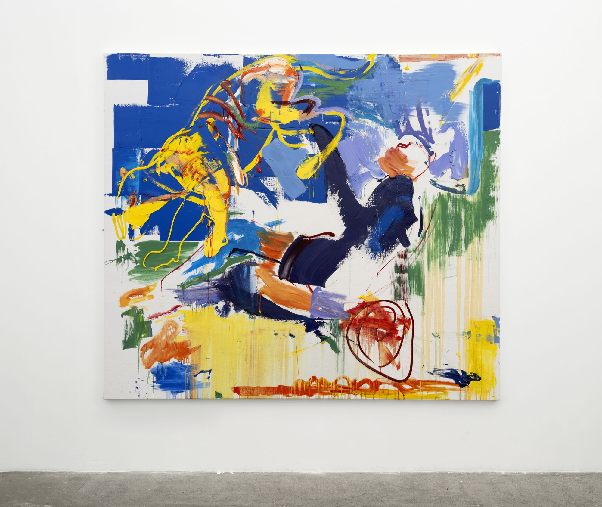 Circle Of Mammals, 230x200 cm, charcoal on paper, 2022